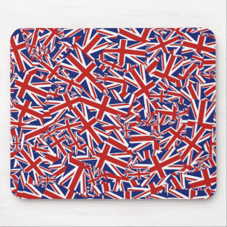 Alfombrilla De Ratón Collage de Union Jack