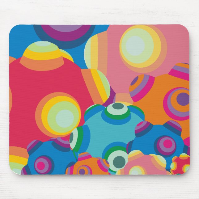 Alfombrilla De Ratón Collage Mousepad de ClumpBubble (Frente)