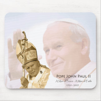 Alfombrilla De Ratón Collage Mousepad de Juan Pablo II