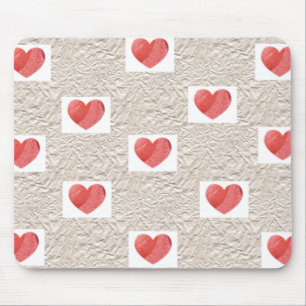Alfombrilla De Ratón Collage Mousepad del corazón