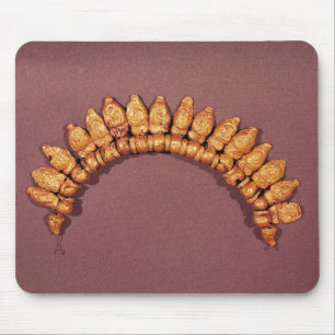 Alfombrilla De Ratón Collar con las máscaras de ménades y de Silenus