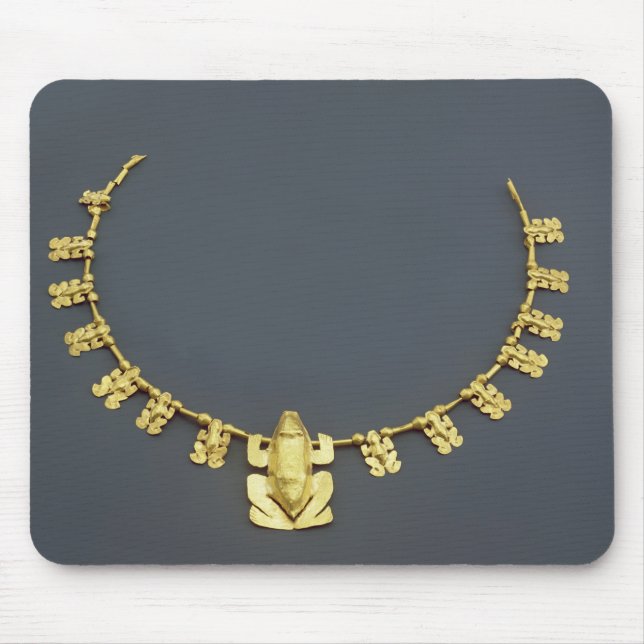 Alfombrilla De Ratón Collar de Quimbaya con las ranas, de Colombia