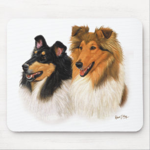Alfombrilla De Ratón Collie áspero
