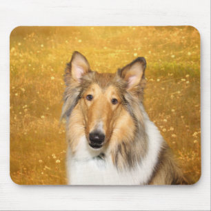 Alfombrilla De Ratón Collie áspero
