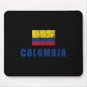 Alfombrilla De Ratón Colombia Diseño Colombiano Ropa Outfit Pequeño