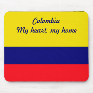 Alfombrilla De Ratón Colombia mi corazón mi hogar