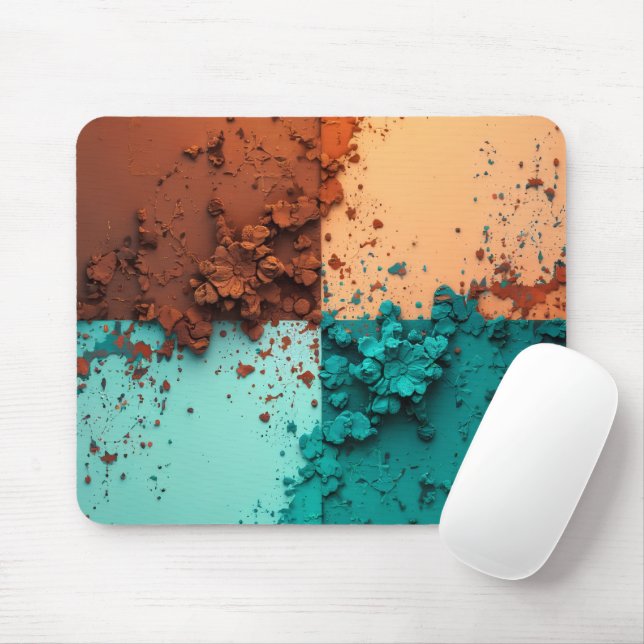 Alfombrilla De Ratón Color Block Mousepad (Con ratón)