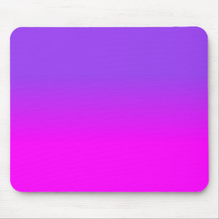 Alfombrilla De Ratón Color de la sombra de color Neon Purple y Hot Pink
