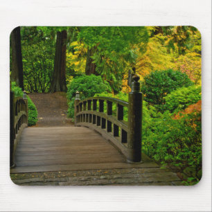 Alfombrilla De Ratón Color de otoño, jardín japonés de Portland