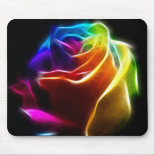 Alfombrilla De Ratón Color de rosa hermoso de los colores 1