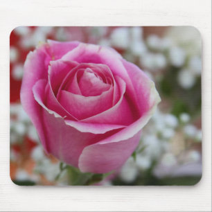 Alfombrilla De Ratón Color de rosa rosado