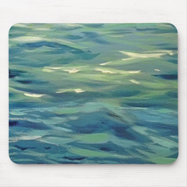 Alfombrilla De Ratón Color del agua (Frente)