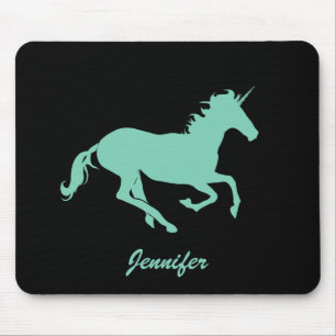 Alfombrilla De Ratón Color del cambio del unicornio de Jennifer_Green