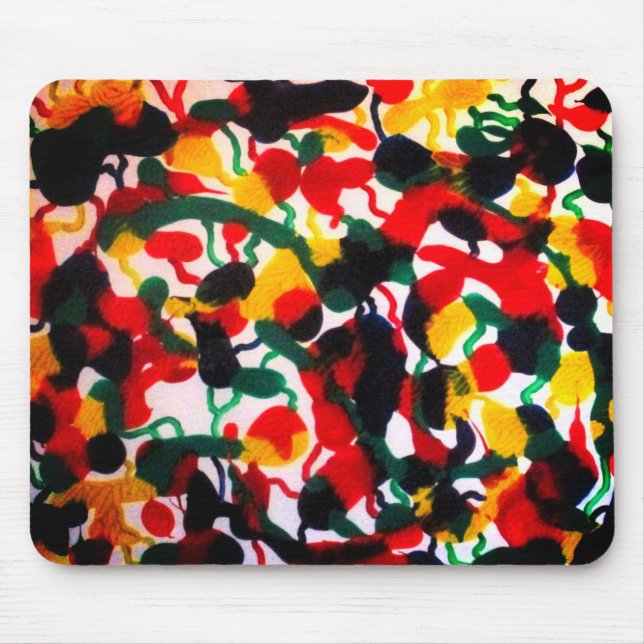 Alfombrilla De Ratón Color del viaje - Almohadilla del ratón (Frente)