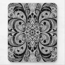 Alfombrilla De Ratón Color Symphony Mandala – Bold Psychedelic Floral