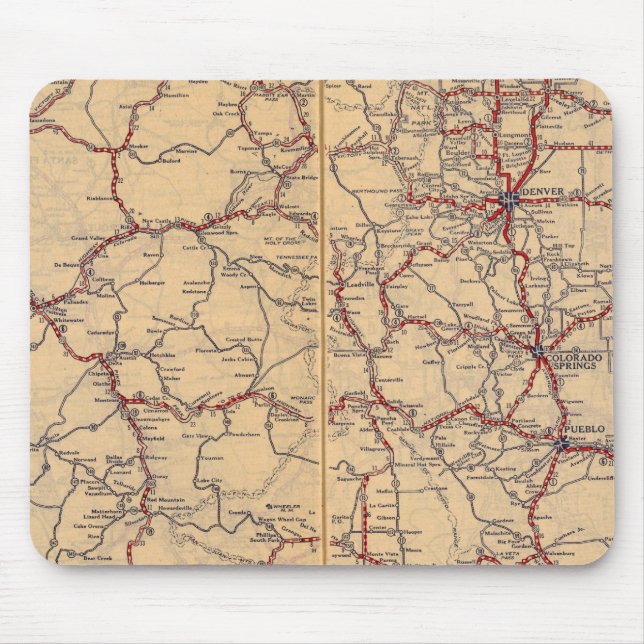 Alfombrilla De Ratón Colorado 3 (Frente)