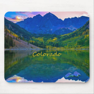 Alfombrilla De Ratón Colorado Rocky Mountains and Lake