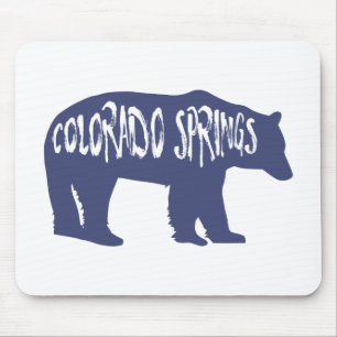 Alfombrilla De Ratón Colorado Springs Bear