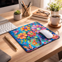 Colores Brillantes Florales