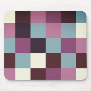 Alfombrilla De Ratón Colores de época Plaids Mousepad