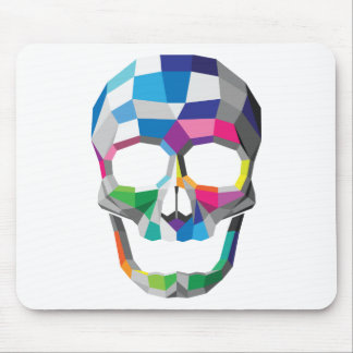 Alfombrilla De Ratón Colores de Mousepad del cráneo