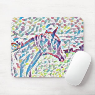 Alfombrilla De Ratón Colores De Vida De Caballos, Mousepad