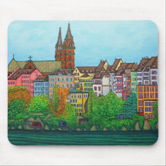 Alfombrilla De Ratón Colores del cojín de ratón de Basilea de Lisa