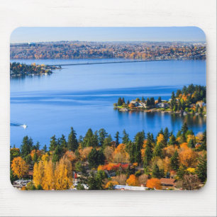 Alfombrilla De Ratón Colores espléndidos de la caída en Bellevue