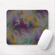 Colorful texture with small messy geometric shapes