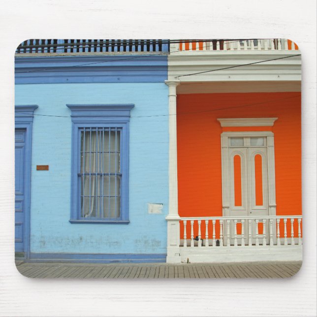 Alfombrilla De Ratón Colorida calle Iquique (Frente)