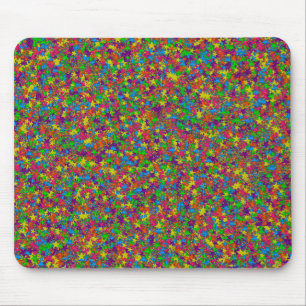 Alfombrilla De Ratón Coloridas Estrellas Metalizado-Mousepad