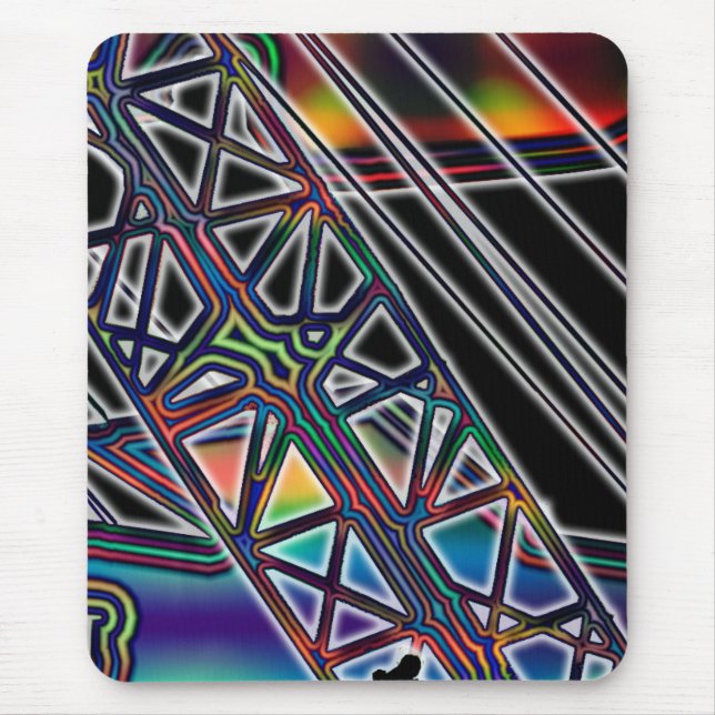 ALFOMBRILLA DE RATÓN COLORIDO LATTICE BOOM ART (Frente)