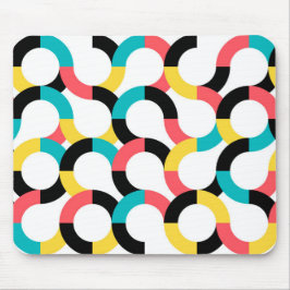 Alfombrilla De Ratón Colorido, moderno, alegre, divertido y geométrico