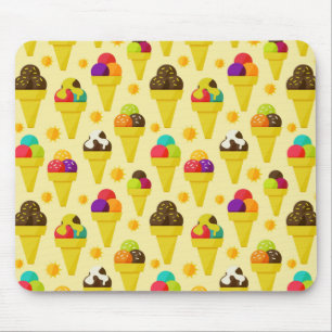 Alfombrilla De Ratón Coloridos helados Personalizados