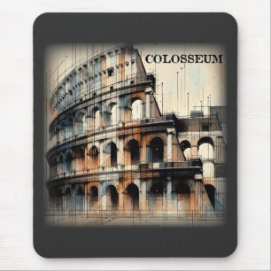 Alfombrilla De Ratón Colosseo romano Italia Europa