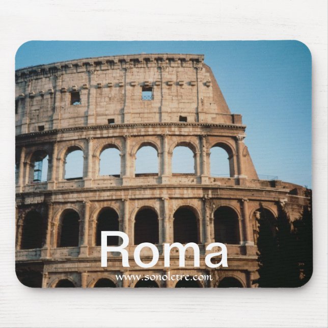 Alfombrilla De Ratón Colosseum, Roma Mousepad (Frente)