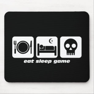 Alfombrilla De Ratón Coma el juego del sueño