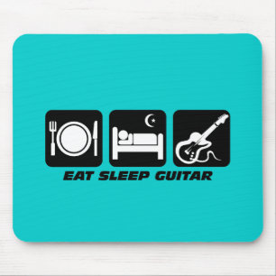 Alfombrilla De Ratón coma la guitarra del sueño