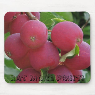 Alfombrilla De Ratón ¡Coma más fruta!