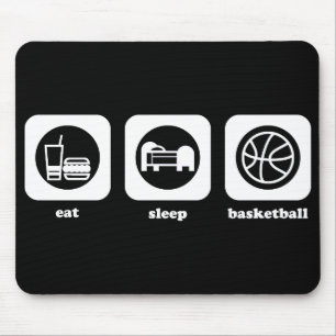 Alfombrilla De Ratón Coma. Sueño. Baloncesto. Mousepad
