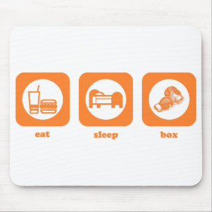 Alfombrilla De Ratón Coma. Sueño. Caja. Mousepad