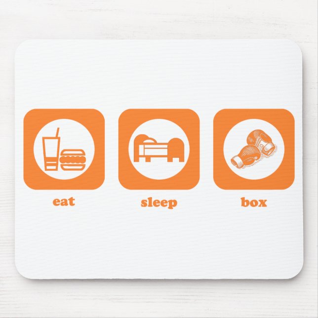 Alfombrilla De Ratón Coma. Sueño. Caja. Mousepad (Frente)