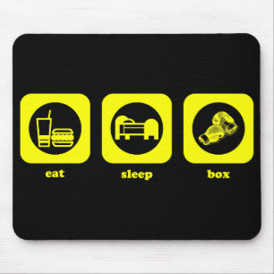 Alfombrilla De Ratón Coma. Sueño. Caja. Mousepad