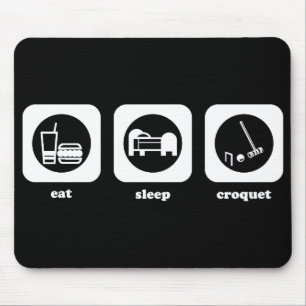 Alfombrilla De Ratón Coma. Sueño. Croquet. Mousepad