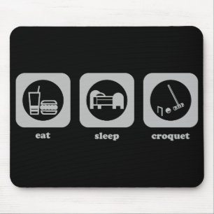 Alfombrilla De Ratón Coma. Sueño. Croquet. Mousepad