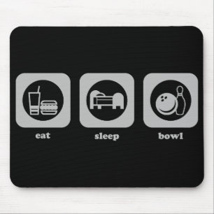Alfombrilla De Ratón Coma. Sueño. Cuenco. Mousepad