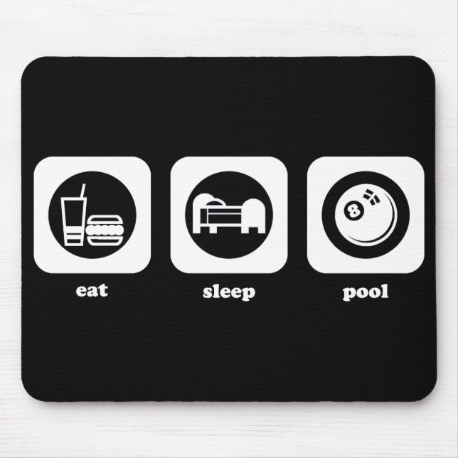 Alfombrilla De Ratón Coma. Sueño. Piscina. Mousepad (Frente)