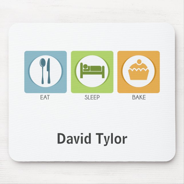 Alfombrilla De Ratón ¡Coman Bake De Duerma! (Frente)