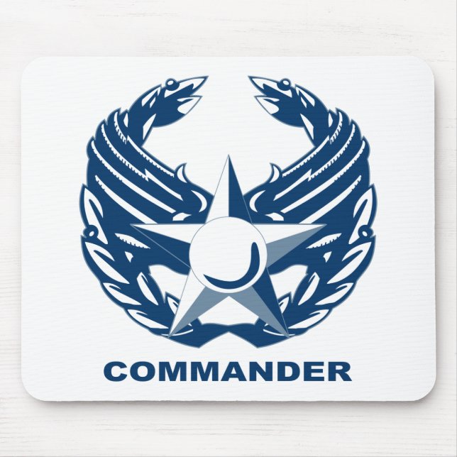 Alfombrilla De Ratón Comandante Mousepad (Frente)