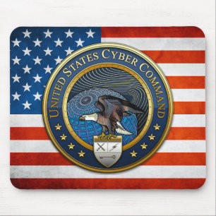 Alfombrilla De Ratón Comando Cibernético de Estados Unidos